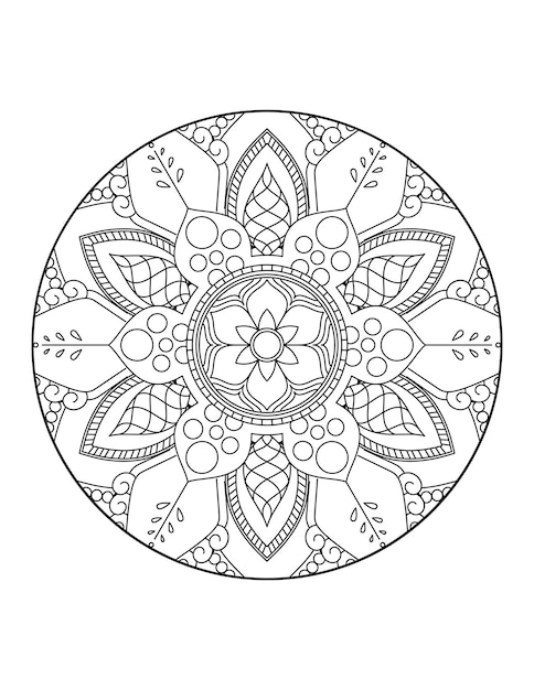 Cirkelmandala 601