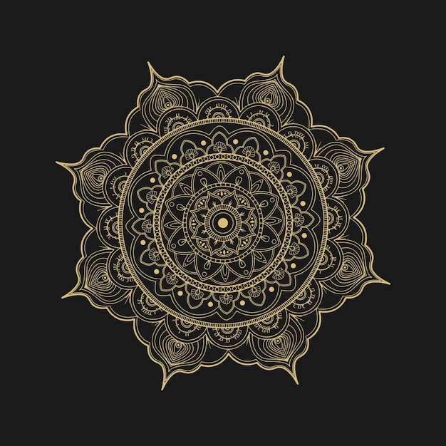 Cirkelvormig patroon van Mandala