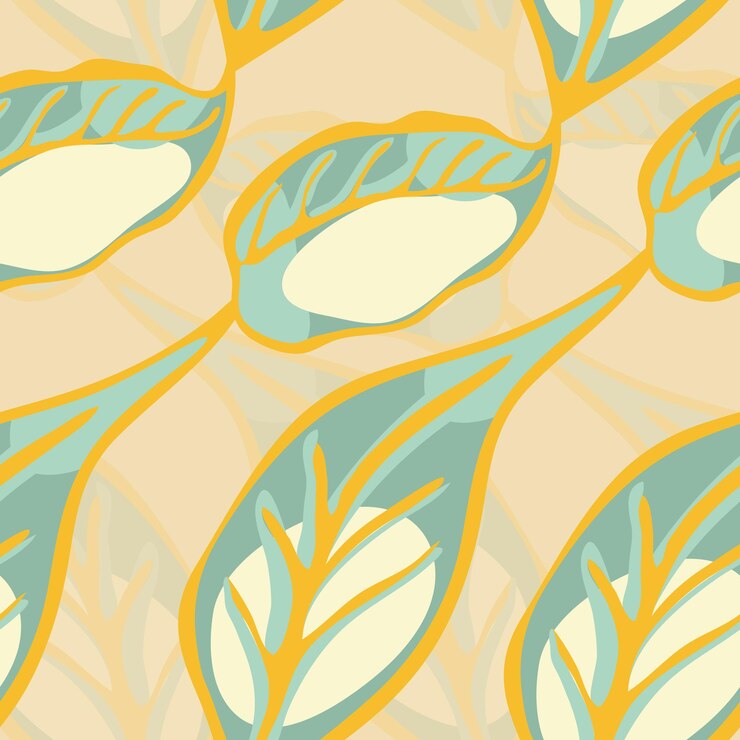 Citroen naadloos patroon. Simpele Marker Limoen. Botanische illustratie. Moderne handgetekende achtergrond. Psychedelisch citroenmotief. Vector Zomer Citrus Print. Geel goud
