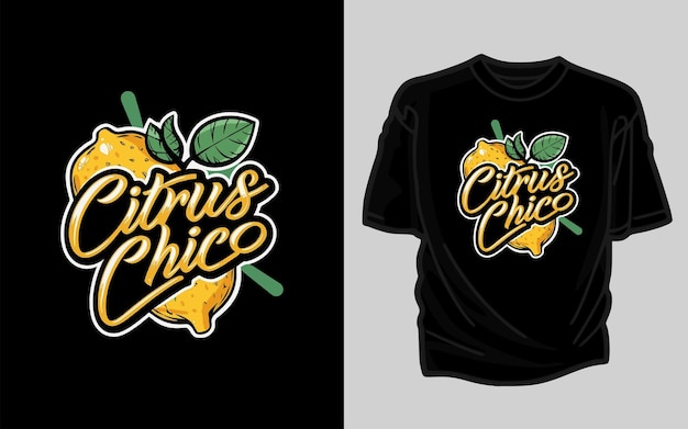 Citrus Chic T shirt