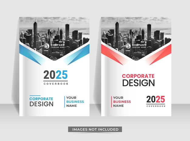 City Background Business Book Cover Design Template