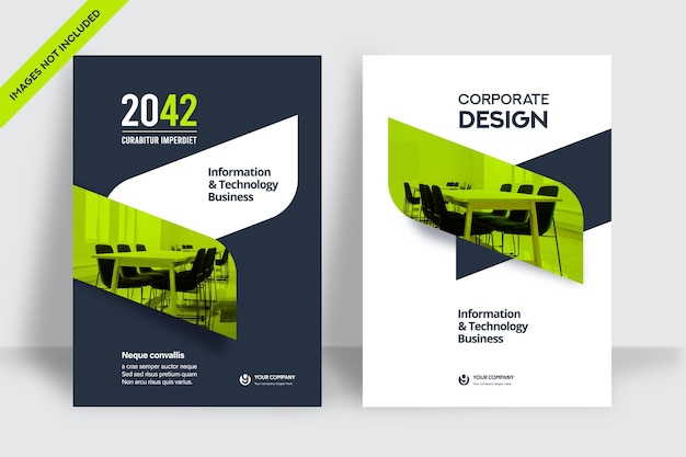 Городской фон Бизнес-обложка Дизайн векторного шаблона