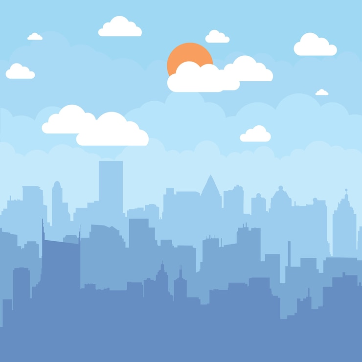 Vector 도시 배경