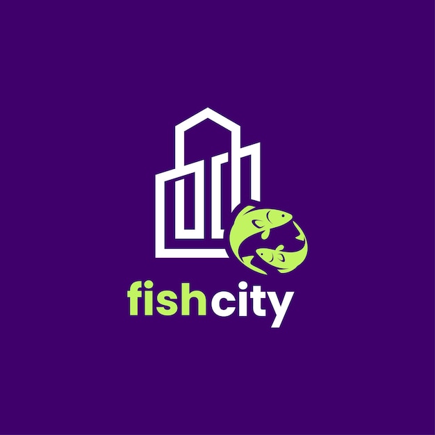 Logo del pesce della città