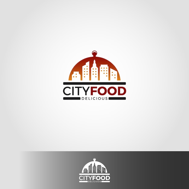 Логотип City Food Logo