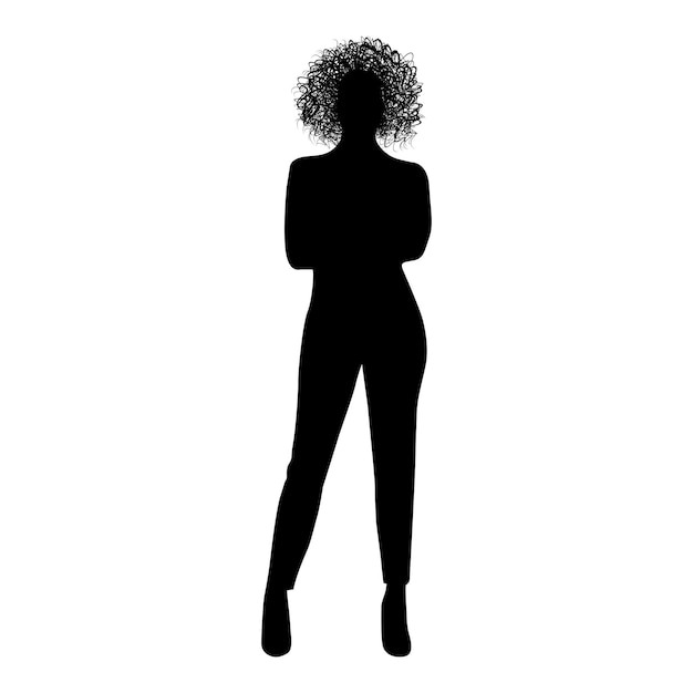 City Girls silhouette vector