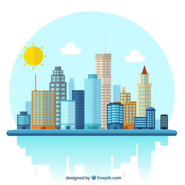 city illustration