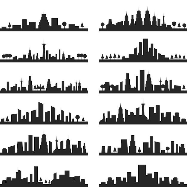 ベクトル 都市景観