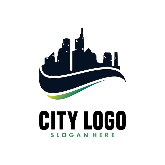 City Logo design Premium Vector