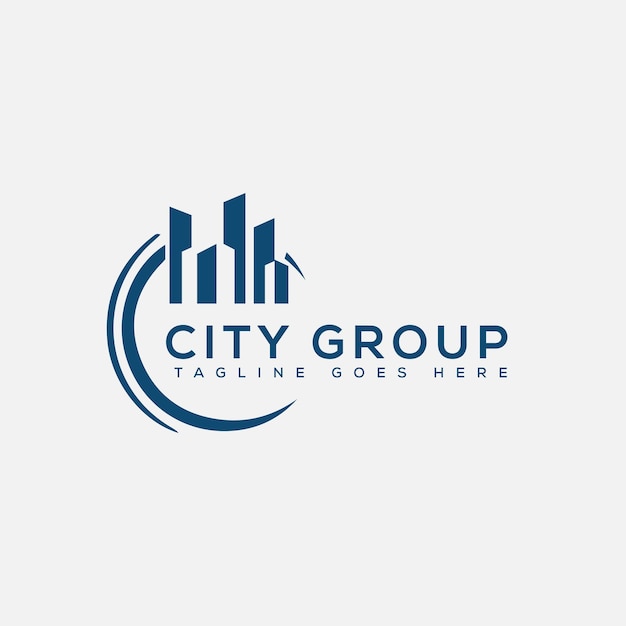 City Logo Design Template Vector Graphic Branding Element