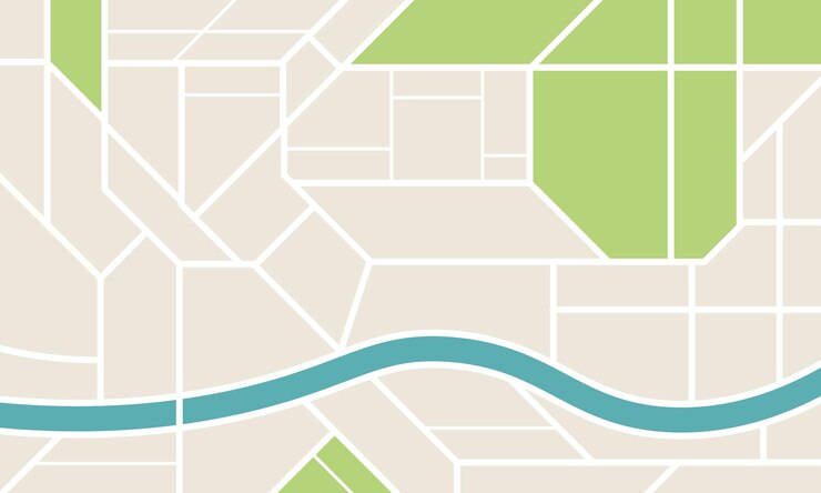 Vector city map
