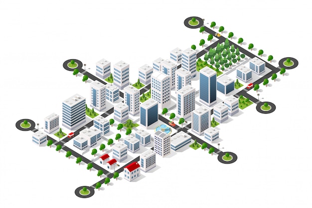 City megapolis structure