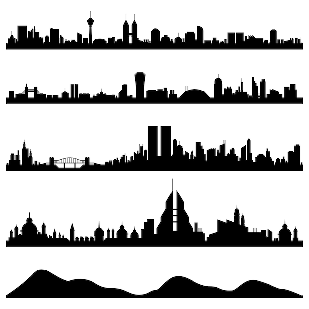 City Skyline stadsgezicht