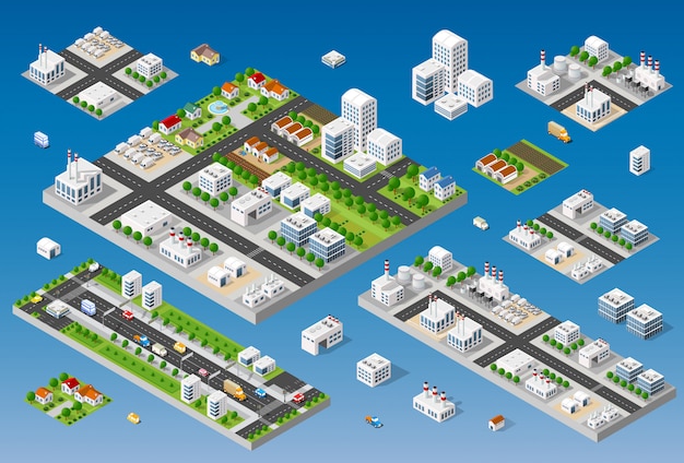 Cityscape design elements