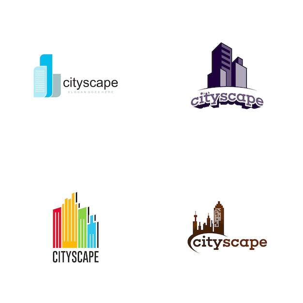 Cityscape logo design