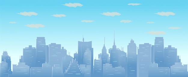 Vector cityscape , vector illustration