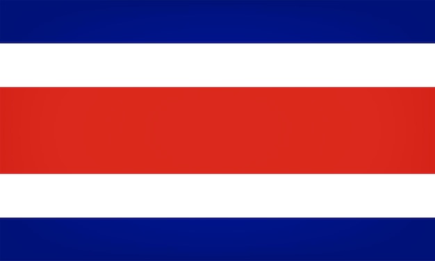 Civil Flag of the Republic of Costa Rica