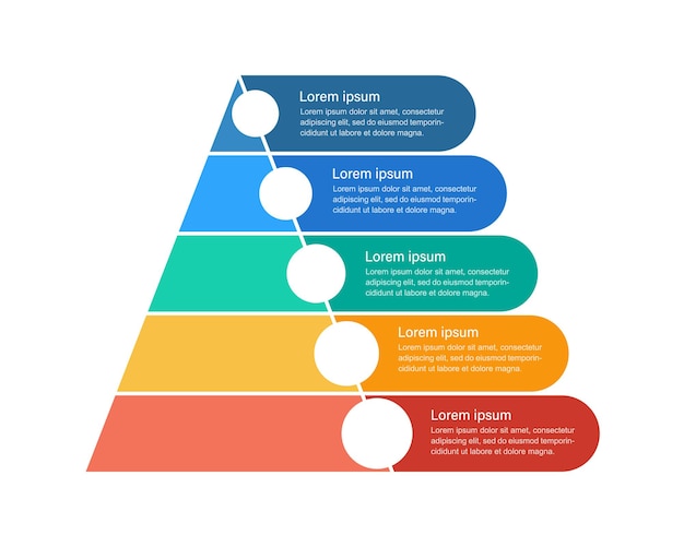 시민권 운동 infographic 차트 디자인 서식 파일입니다. 공공 정책. 빈 복사본 공간이 있는 추상적인 벡터 정보 차트입니다. 5단계 순서의 교육용 그래픽. 시각적 데이터 프레젠테이션