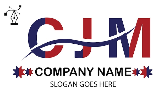 CJM Letter Logo