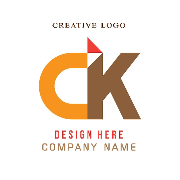 CK レタリング、会社のロゴ、オフィス、キャンパス、学校、宗教教育に最適