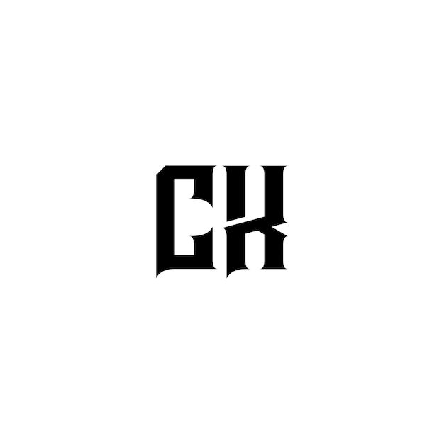 CK 모노그램 로고 디자인 글자 텍스트 이름 기호 모노크롬 로고 타입 알파 문자 간단한 로고
