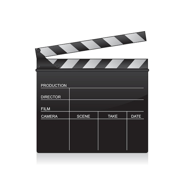 clapper board illustration