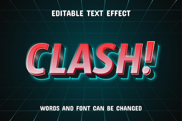 Clash 3d teksteffect