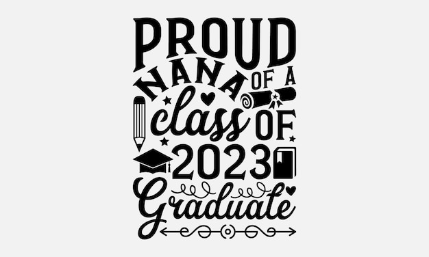 Vector a class of 2020 graduate poster