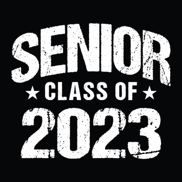 Vector class of 2023 t shirt design vector