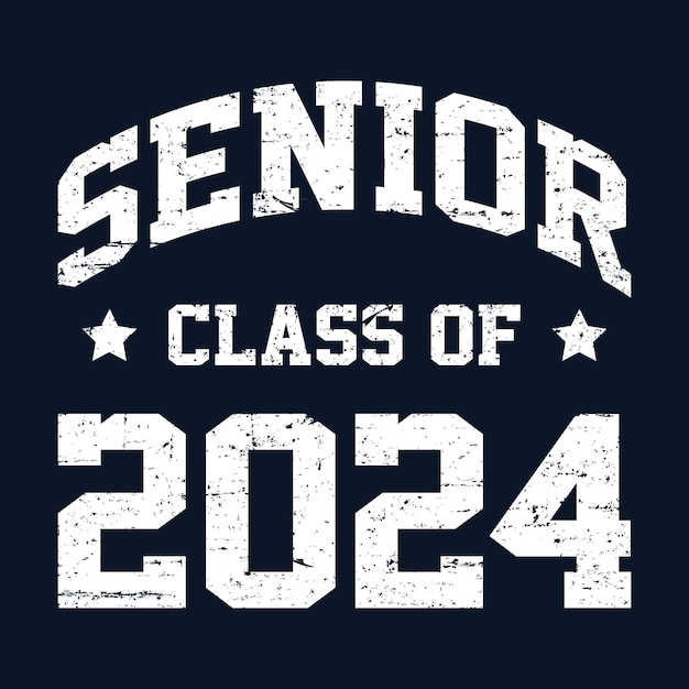 Class of 2024 vector