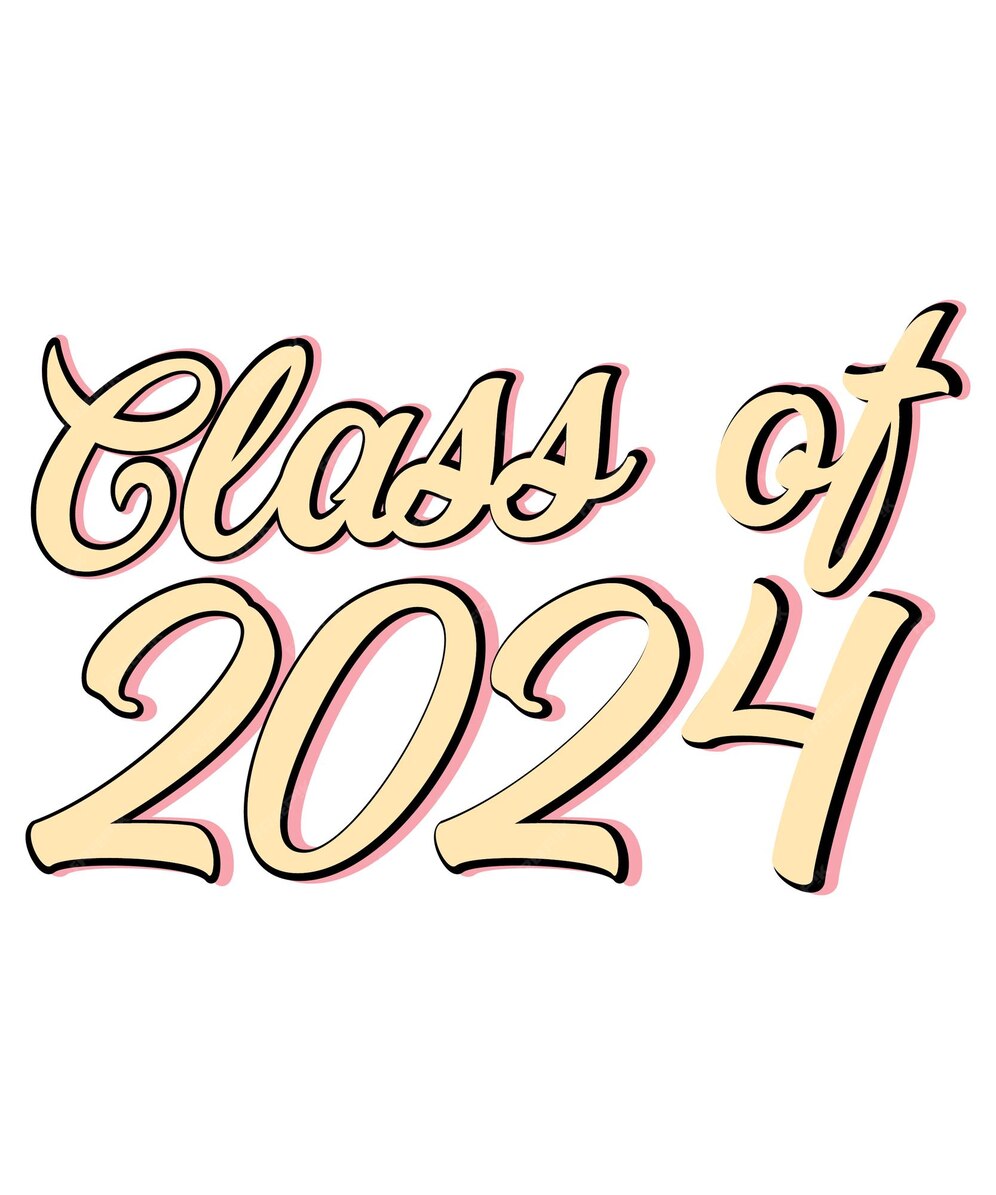 Premium Vector Class of 2024