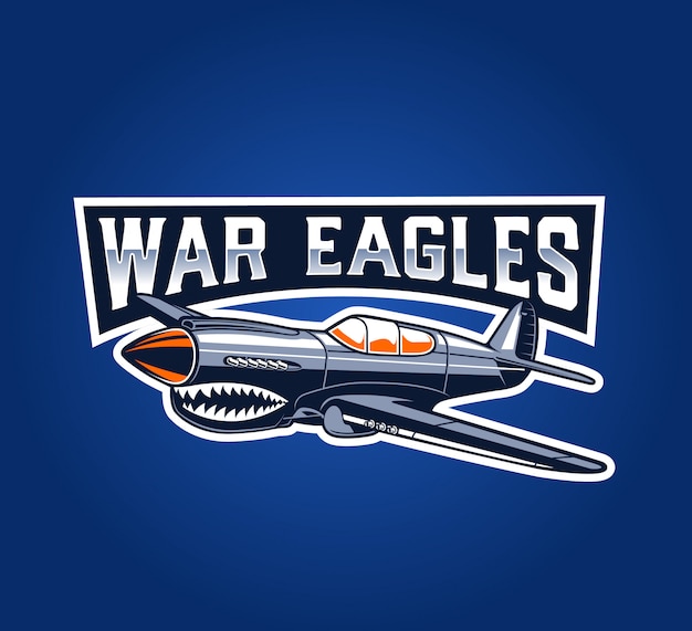 Distintivo di war eagles aereo classico