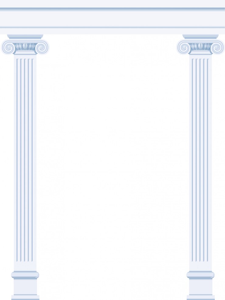 Vector classic antique portal