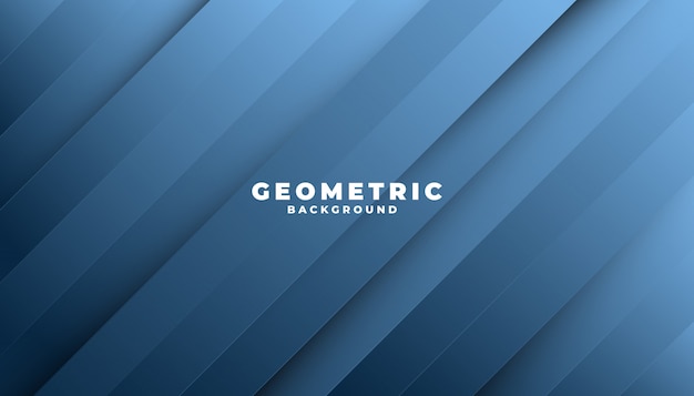 Classic blue abstract geometric background. Modern shape 