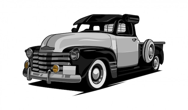 иллюстрация классического автомобиля