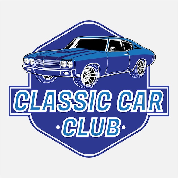 Classic car logo