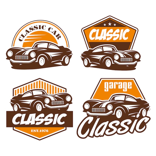 Classic car  logo