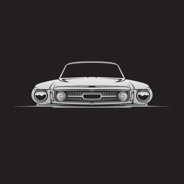 classic car vector