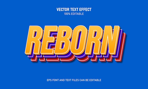 Classic editable text effect trending style modern