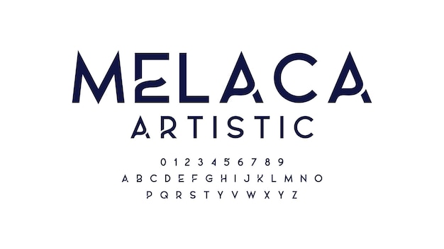 Classic elegant font Vector illustration typography alphabet Sans serif stylish display fonts