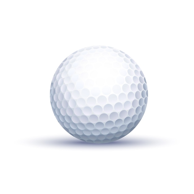 Vector classic golf ball