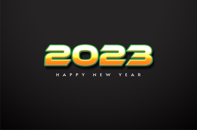 Classic happy new year 2023