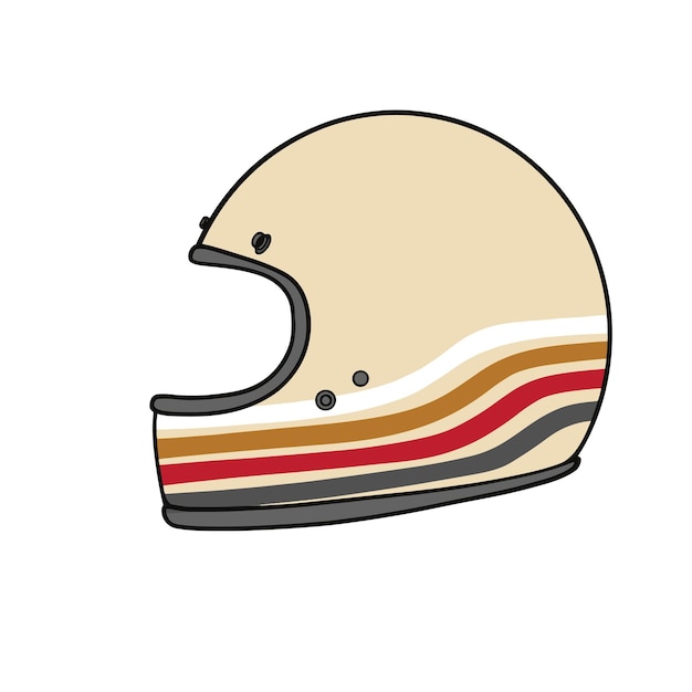 Classic Helmet Motorcycle