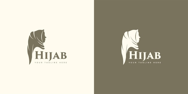 Logo hijab classico per boutique