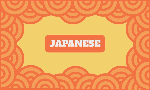 Classic Japanese Pattern Background