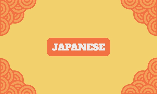 Classic japanese pattern background