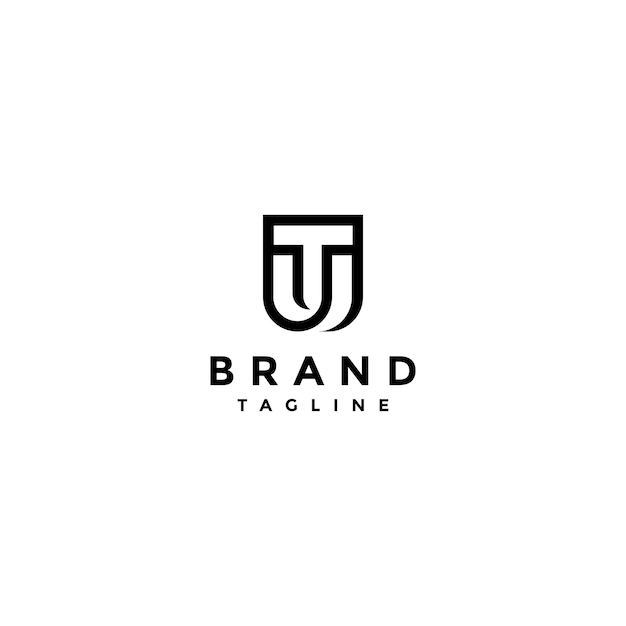 Classic logo design of the letters t and u strung together into one symbol