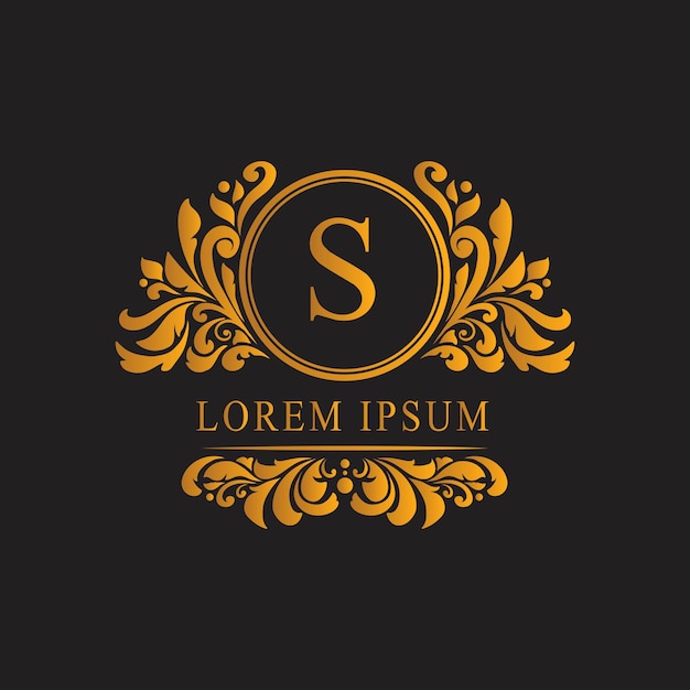 classic luxury gold logo