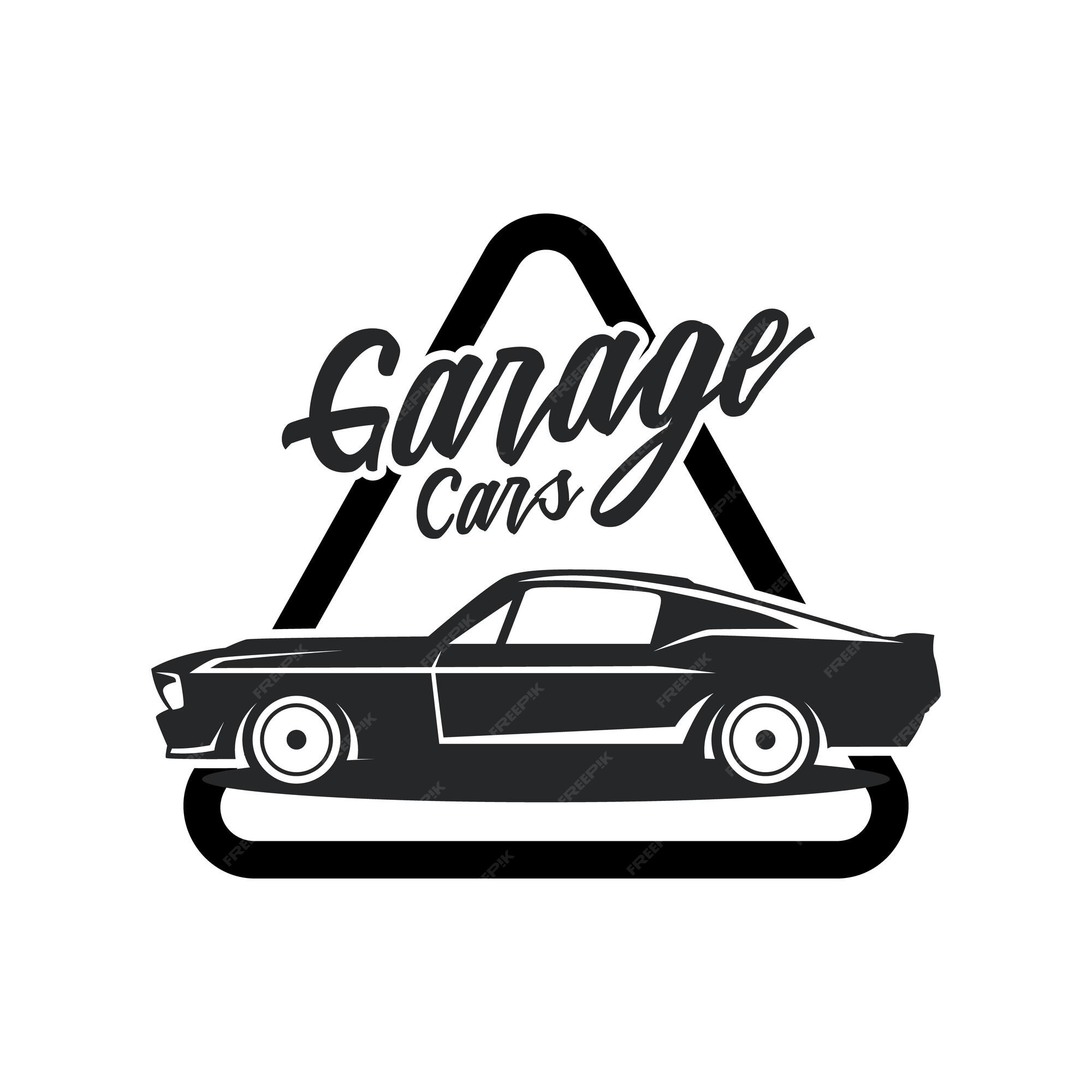 Premium Vector | Classic muscle car vector labels design vector