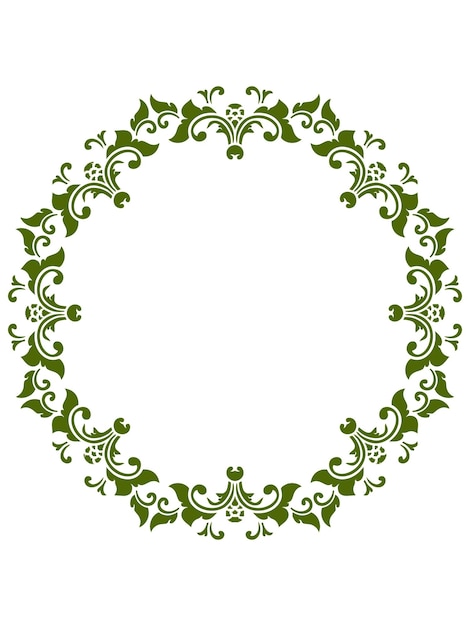 Classic Ornament Frame For Wedding